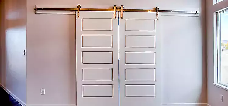 Glass Barn Door with Installation Hardware Kit Flagstaff